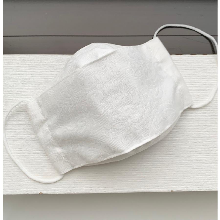 布マスク 日本製 大臣マスク 舟形 白 洗える おしゃれ 立体マスク