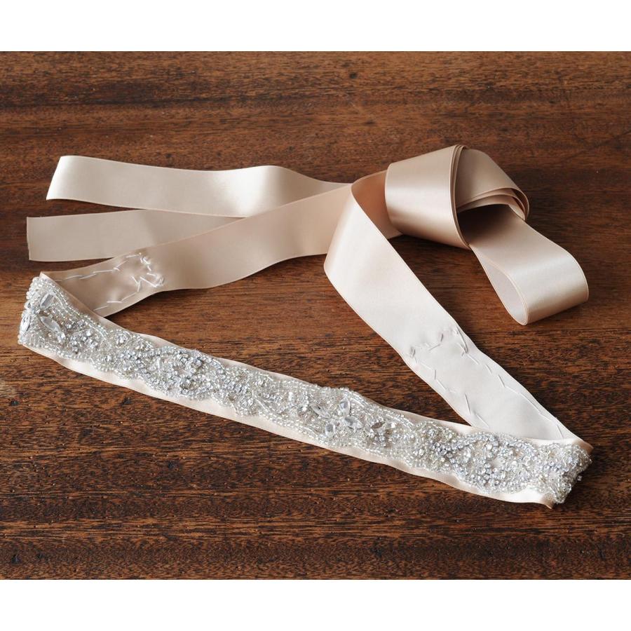BHLDN ビジューサッシュベルト ビジュー ウェディング ブライダル サッシュベルト