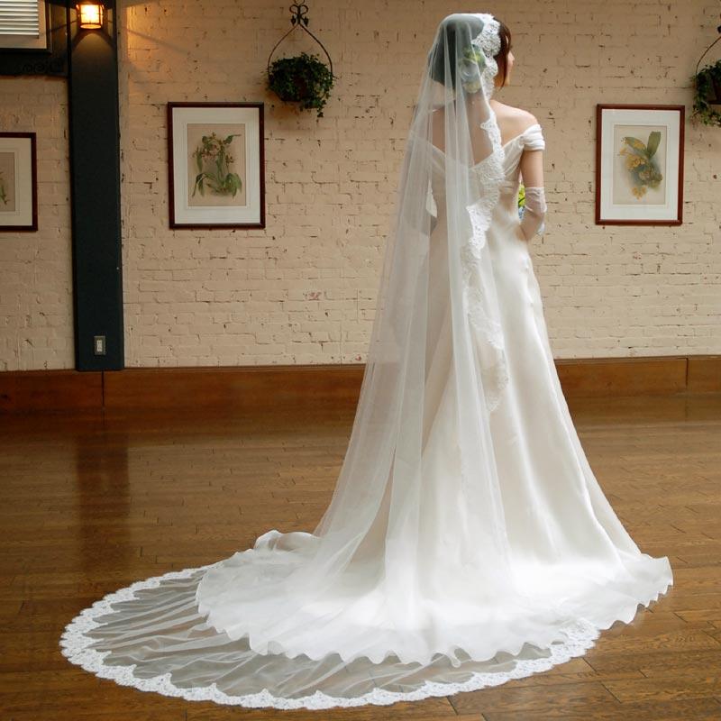 ウエディングベールの種類＆デザイン【先輩花嫁のベール画像付き