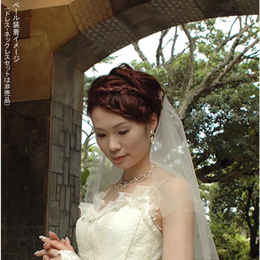 ウエディング ベール ミドル ウエディングベール ショートベール