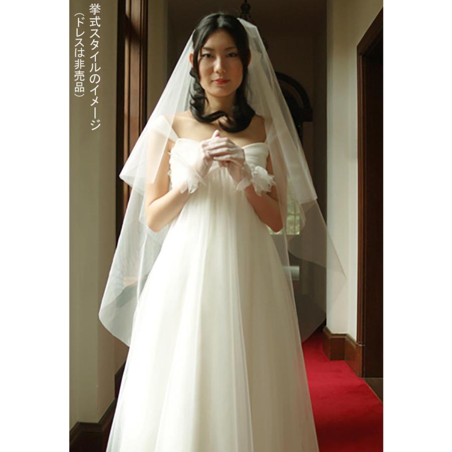 ウエディング ベール ミドル ウエディングベール ショートベール