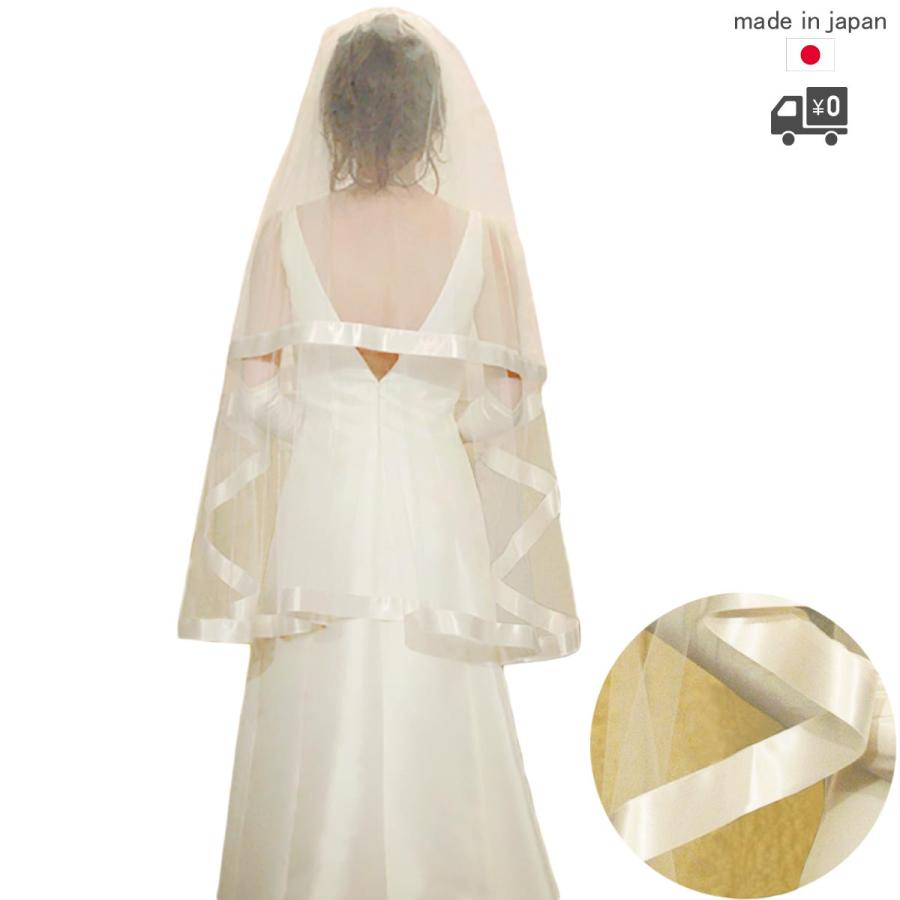 ウエディング ベール ミドル ウエディングベール ショートベール