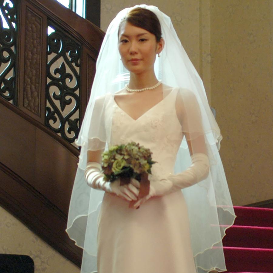 ウエディング ベール ミドル ウエディングベール ショート ブライダル