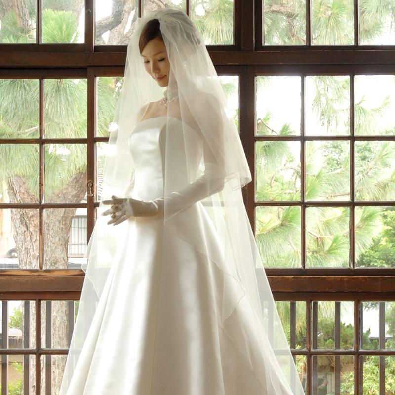 ウエディング ベール ロング ウエディングベール ロングベール メロー