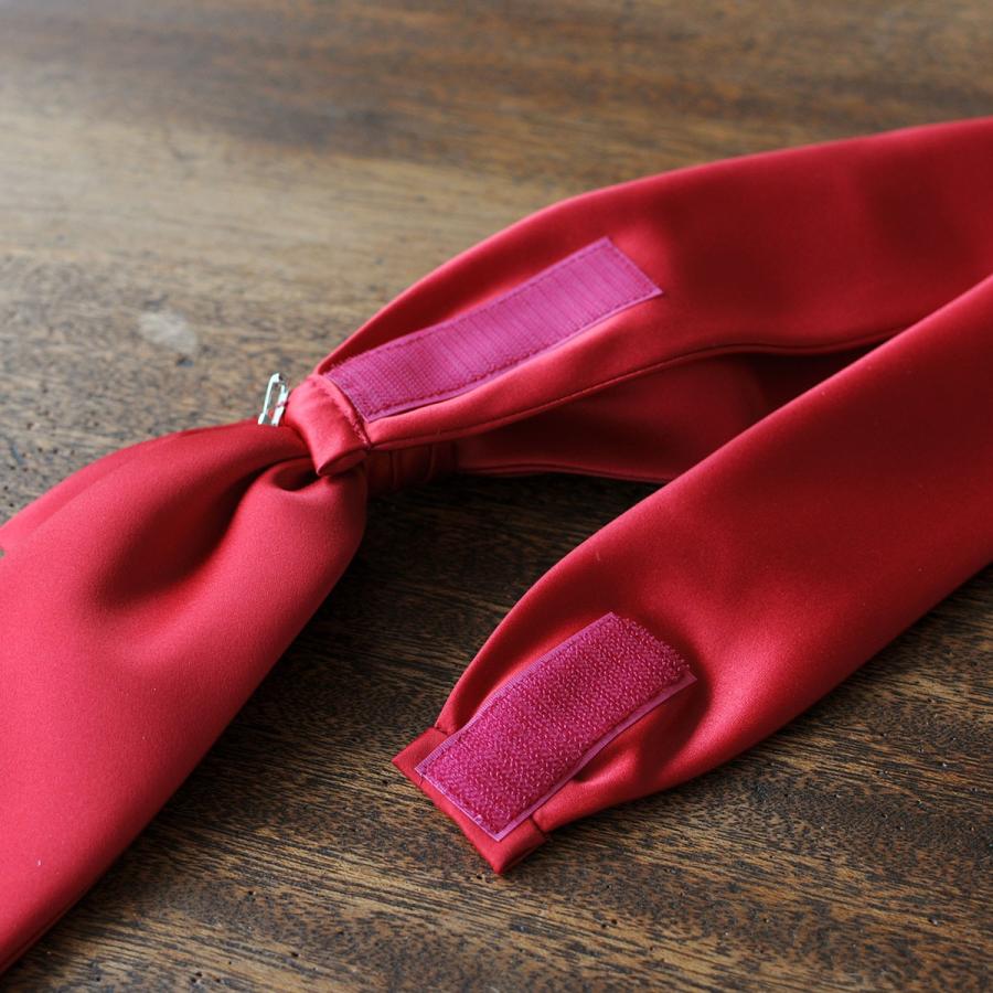 リボンベルト 赤 サテンリボン サッシュベルト ウエディング