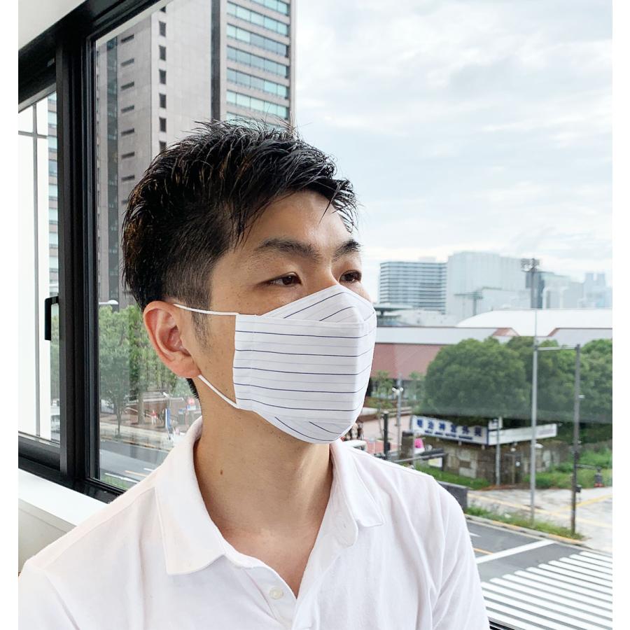 布マスク 日本製 夏用 大臣マスク 折り返し おしゃれ 大きめ メンズ