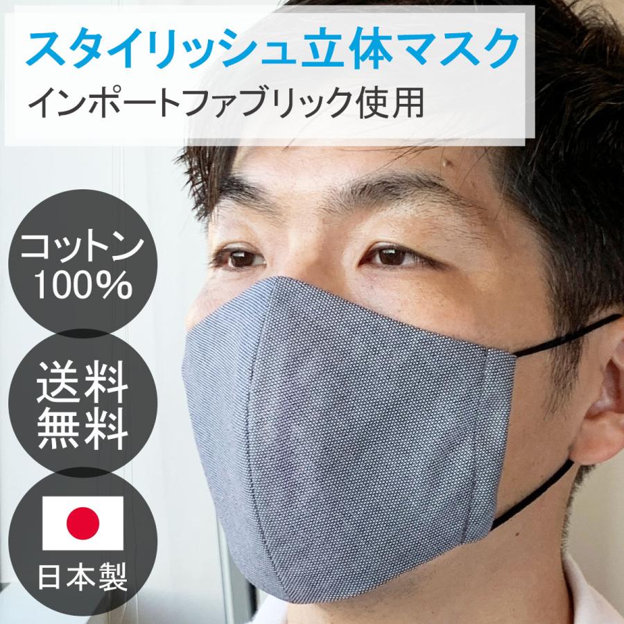 メンズ インナーマスク 大きめマスク 立体マスク 洗えるマスク 布  