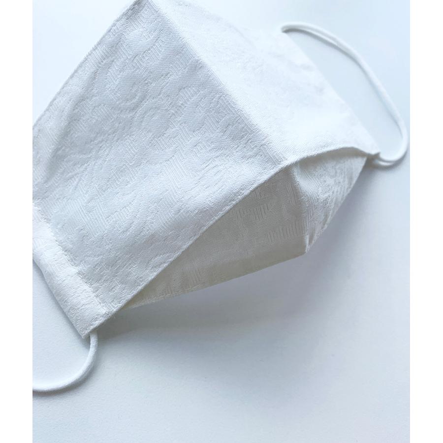 布マスク 日本製 大きめ 大臣マスク 白 折り返し 舟形 立体型 マスク