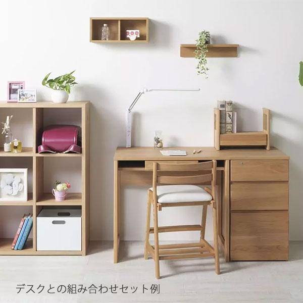 ペルケチェア IV アイボリー 幅42 奥行46 高さ73.8 完成品 アルダー材 PVCレザー 木製 デスクチェア 学習チェア 完成品 イス 学習椅子 送料込み_2