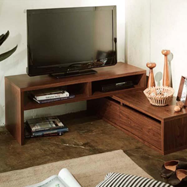 テレビボード 伸縮式 カラー2色 W105 206 D42 テレビ台 ローボード 収納家具 北欧 Rl R8120 Rl R8121 送料無料 Viventie Le 32 Com