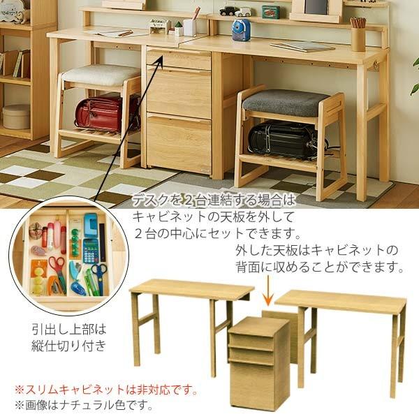 デスク 幅90 奥行48 高さ73 ナチュラル色 FLD-951 MO ナラ材 タモ材 プリント化粧板 ファリス Faliss ワークデスク 学習机 送料込み_4