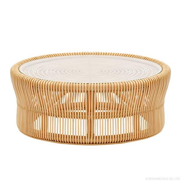 ミッドセンチュリー 80年 ガラステーブル センターテーブル アイアン