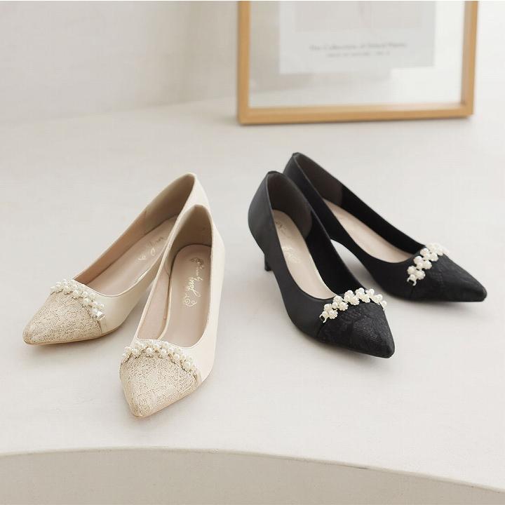 お値下げ　美品　ルイヴィトン パンプス　結婚式　フォーマルにも VIVIAN パンプス 痛くない 歩きやすい 結婚式 走れるパール