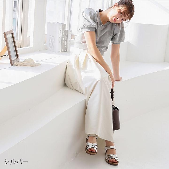 VIVIAN サンダル レディース 軽量コンフォートサンダル フラット