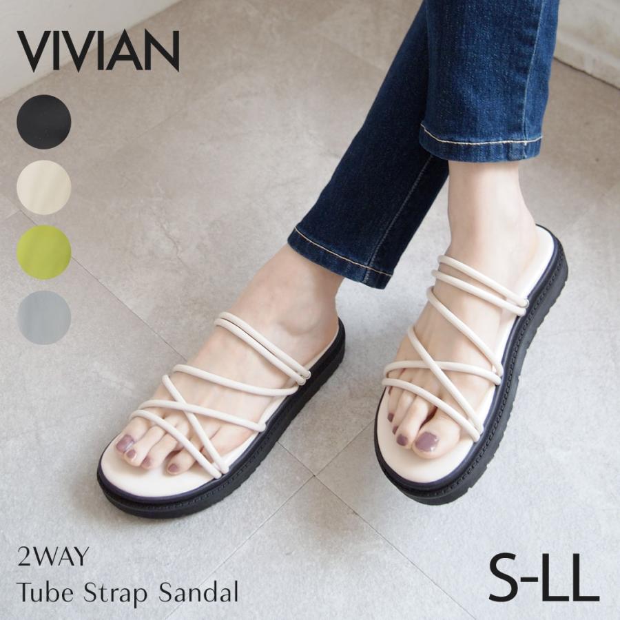 VIVIAN サンダル レディース 厚底 スポーツサンダル Vivian VIVIAN サンダル レディース 厚底 スポーツサンダル Vivian