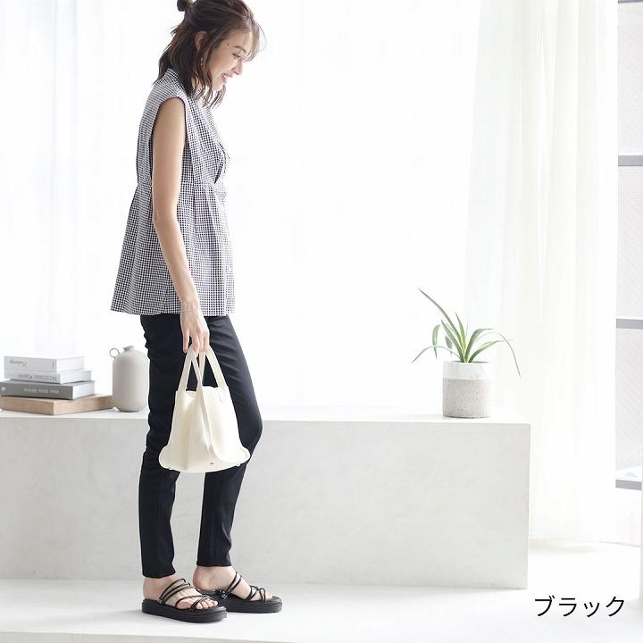 まるさん専用 VIVAIA 厚底サンダル ブラック・アイボリー