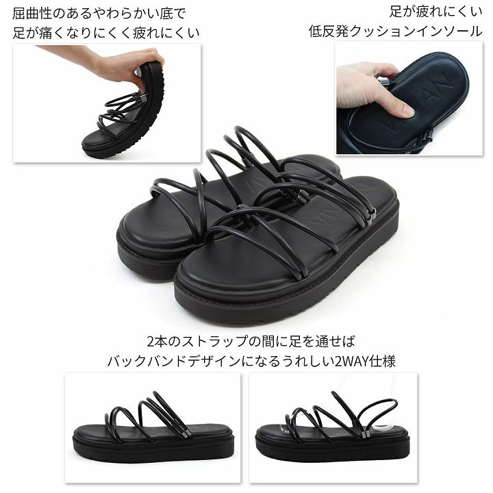 VIVIAN サンダル レディース 厚底 スポーツサンダル Vivian VIVIAN サンダル レディース 厚底 スポーツサンダル Vivian