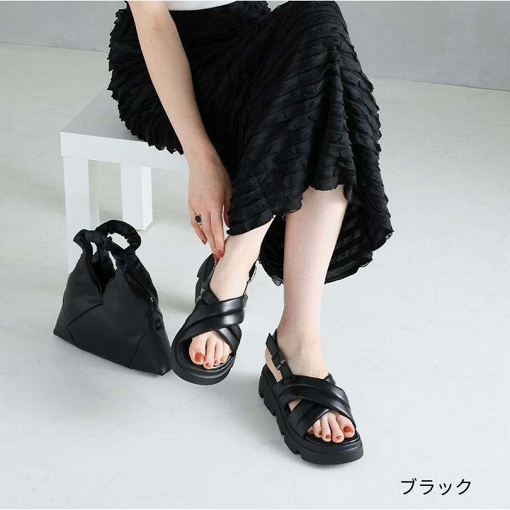 まるさん専用 VIVAIA 厚底サンダル ブラック・アイボリー まるさん専用 VIVAIA 厚底サンダル ブラック・アイボリー