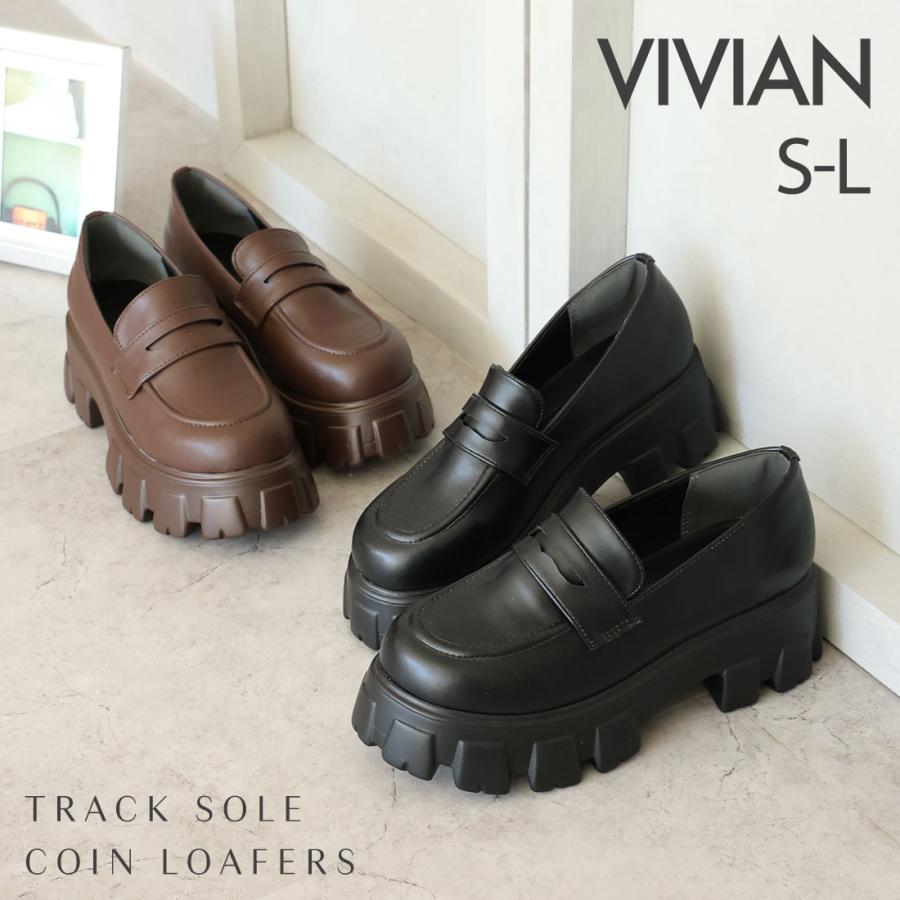 VIVIAN ローファー レディース 厚底 厚底ローファー 痛くない VIVIAN ローファー レディース 厚底 厚底ローファー 痛くない