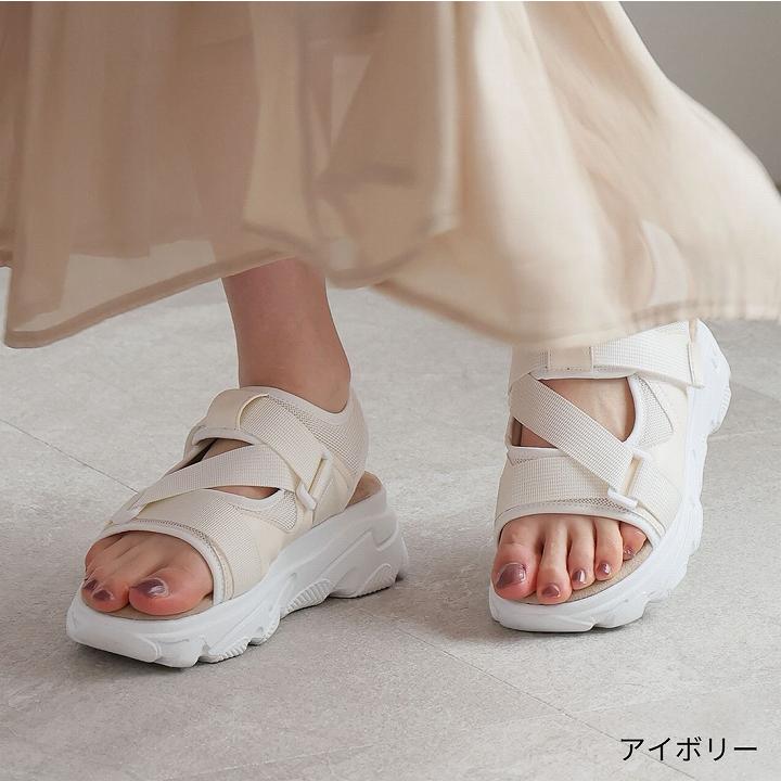 まるさん専用 VIVAIA 厚底サンダル ブラック・アイボリー まるさん専用 VIVAIA 厚底サンダル ブラック・アイボリー 楽天