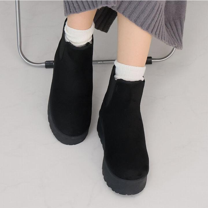 VIVIAN（ヴィヴィアン） ブーツ レディース サイドゴア ムートンブーツ