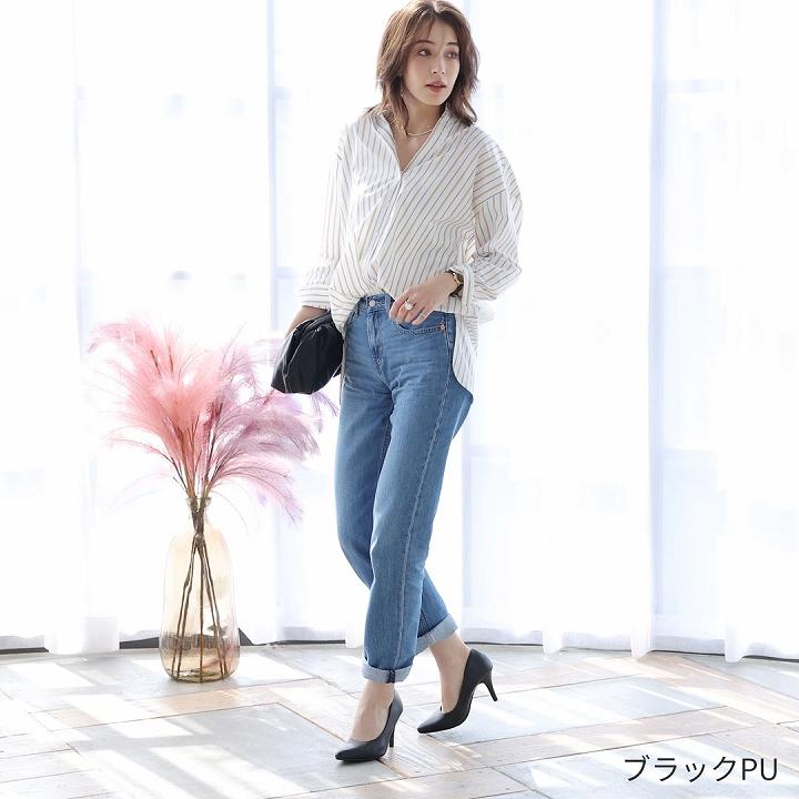 VIVIANO チェック柄 ハイヒールパンプス v3575al_1.jpg