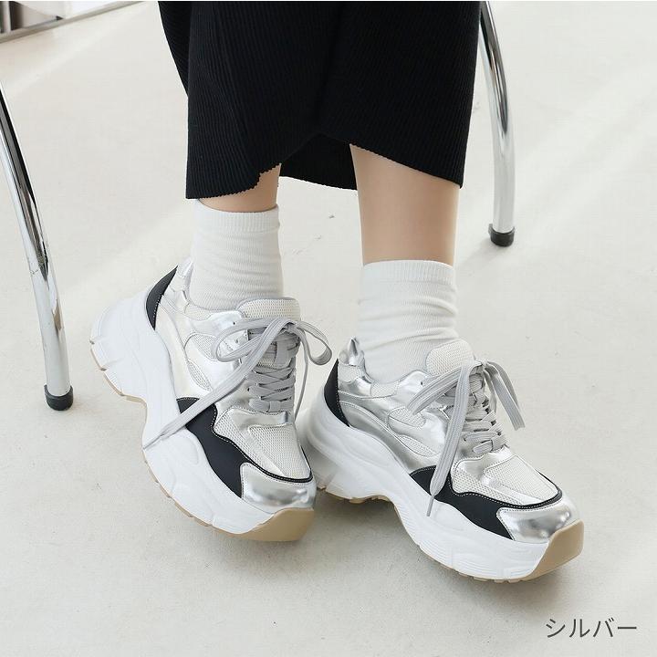 VIVIAN 黒 スニーカー レディース 厚底 おしゃれ ダッド VIVIAN 黒 スニーカー レディース 厚底 おしゃれ ダッド
