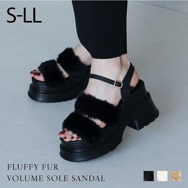 VIVIAN（ヴィヴィアン） 予約 サンダル レディース ファーサンダル