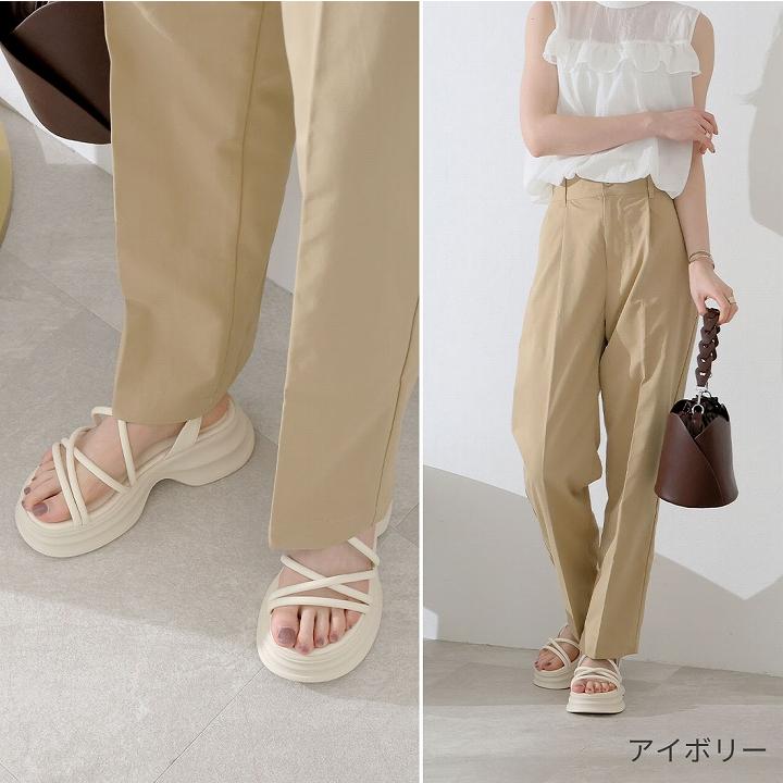 VIVIAN 厚底サンダル 厚底 サンダル レディース ナロー
