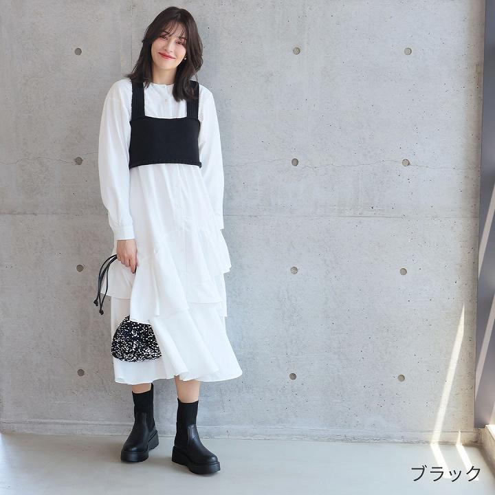 VIVIAN 厚底ブーツ 防寒 ブーツ レディース ニットブーツ VIVIAN 厚底ブーツ 防寒 ブーツ レディース ニットブーツ