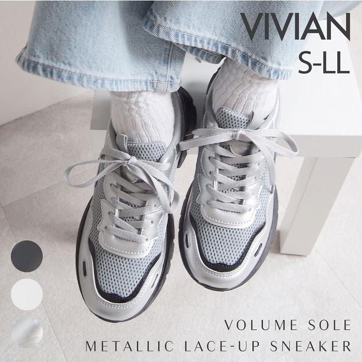 VIVIAN スニーカー レディース 厚底スニーカー 厚底 ダッド