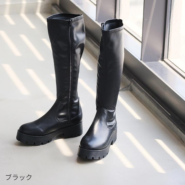 VIVIAN ブーツ レディース ロングブーツ 厚底ブーツ Vivian