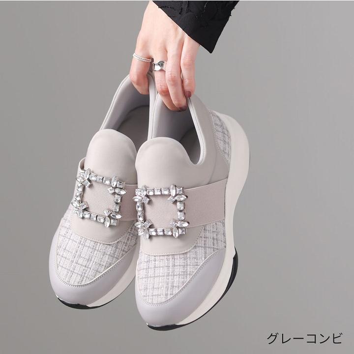 VIVIAN 厚底 スニーカー レディース スリッポン 春 ダッド VIVIAN 厚底 スニーカー レディース スリッポン 春 ダッド