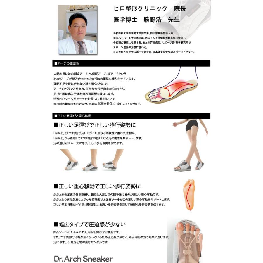 アーチケア 外反母趾 スリッパ 疲れない オフィス サンダル 勝野式 ドクター アーチ スニーカー 健康サンダル ダイエ Archsneaker04 ヴィヴィアン マルシェ 通販 Yahoo ショッピング