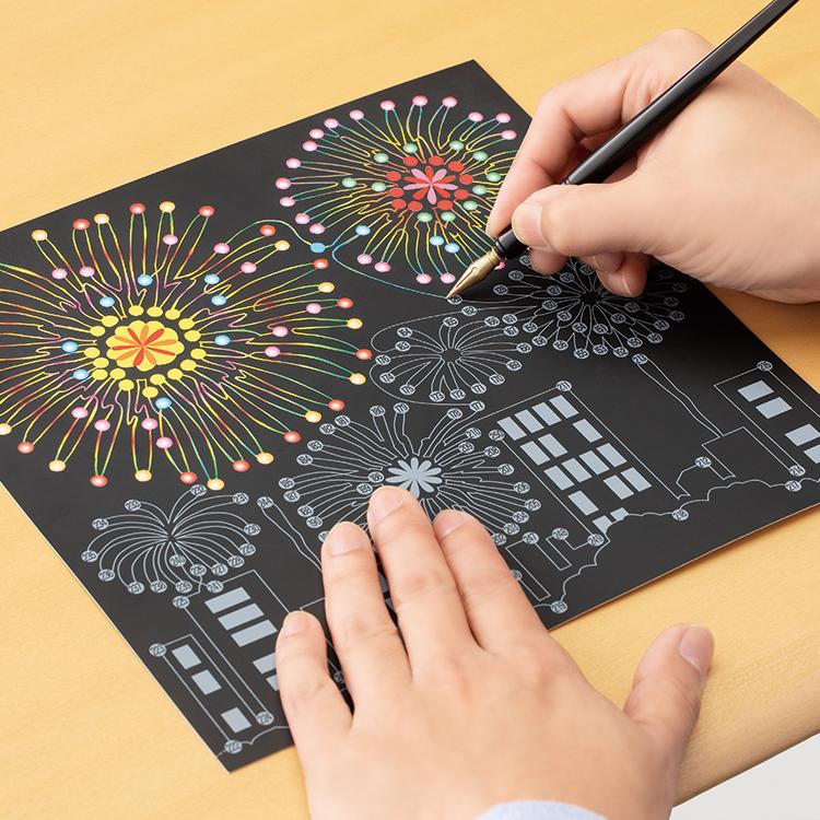 塗り絵 ぬりえ ぬり絵 大人 介護 脳トレ 高齢者 スクラッチアート