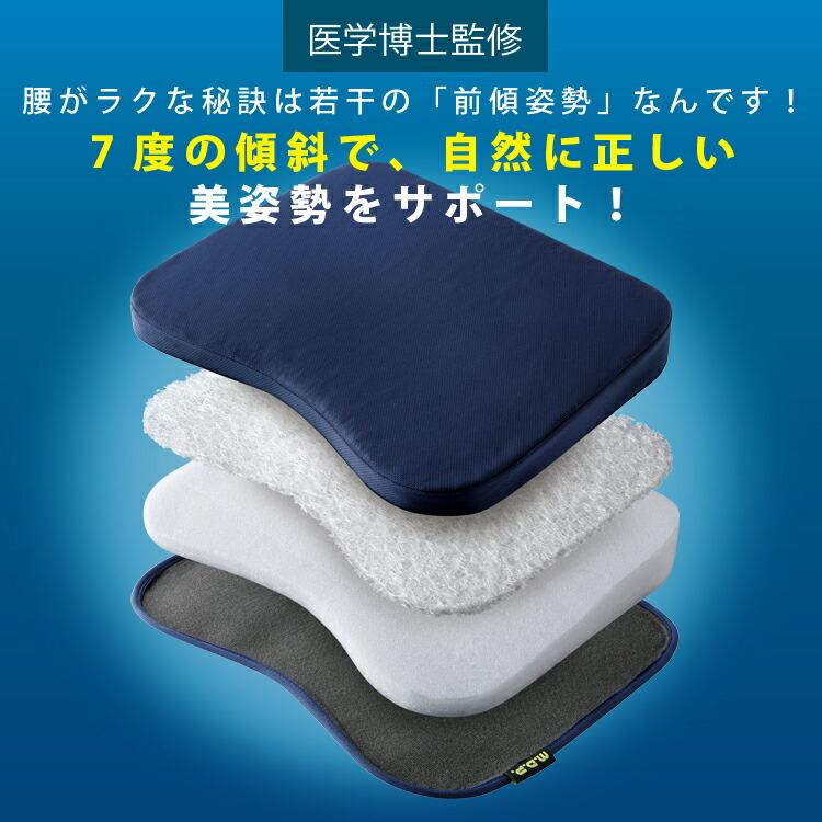 腰痛 クッション 姿勢 矯正 姿勢矯正 座布団 椅子 座椅子 イス デスクワーク オフィス グッズ 運転 車 改善 おすすめ 妊婦 持ち運び 車いす 高反発 Md Rakucushion ヴィヴィアン マルシェ 通販 Yahoo ショッピング