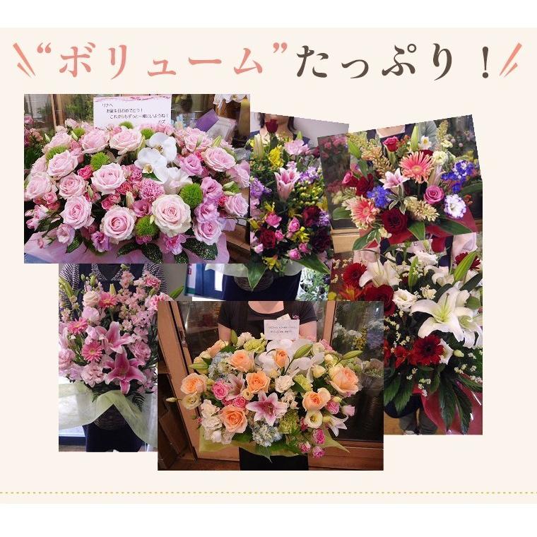 誕生日 花 母 フラワーアレンジメント ギフト 生花 プレゼント 花 おまかせアレンジ 4500円税別｜vivian87｜04