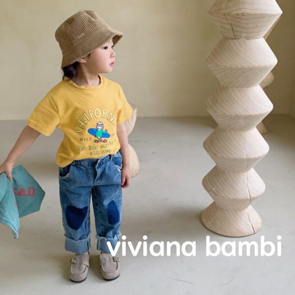 子供服 カルフォルニアtシャツ 西海岸 半袖 男の子 女の子 韓国子供服トップス 100 110 1 130 140 Bt 2103 8 Viviana Bambi 通販 Yahoo ショッピング