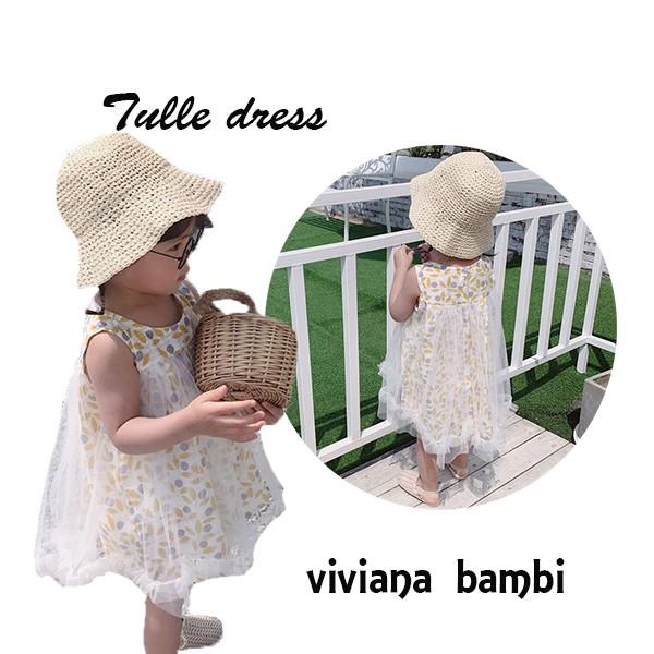 子供服 夏 チュールワンピース 女の子 安い可愛い おしゃれキッズ 送料無料 韓国子供服 90 100 110 1 To 1905 22 Viviana Bambi 通販 Yahoo ショッピング