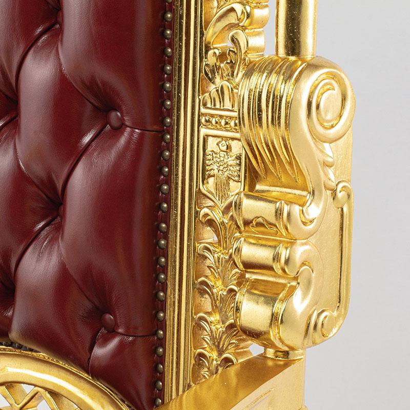 チェア キングチェア イス アームチェア アンティーク調 玉座 1