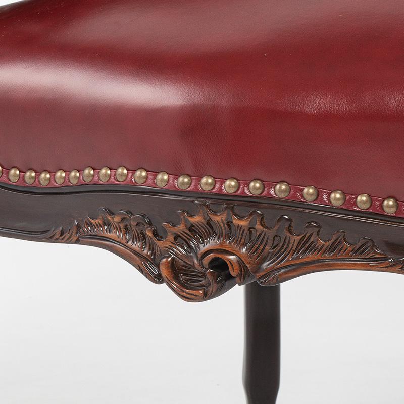 ソファー 1人掛けソファ 一人がけ アンティーク調 家具 ロココ調