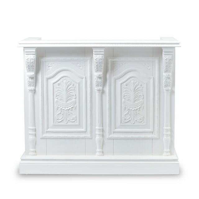 カウンター レジカウンター 1.2M レジ台 キャッシャー 受付カウンター