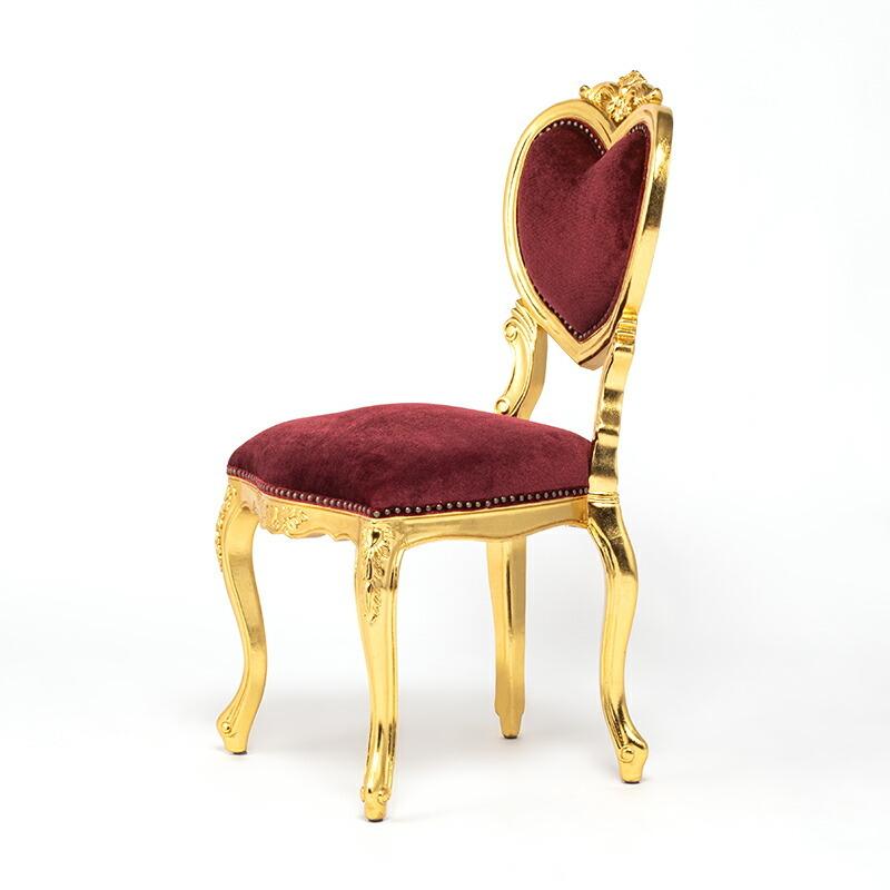 チェア ハートチェア 椅子 いす ダイニングチェア アンティーク