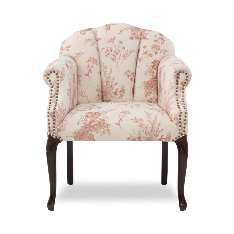 チェア アームチェア 椅子 イス 1人掛け 1人用 アンティーク調 猫脚