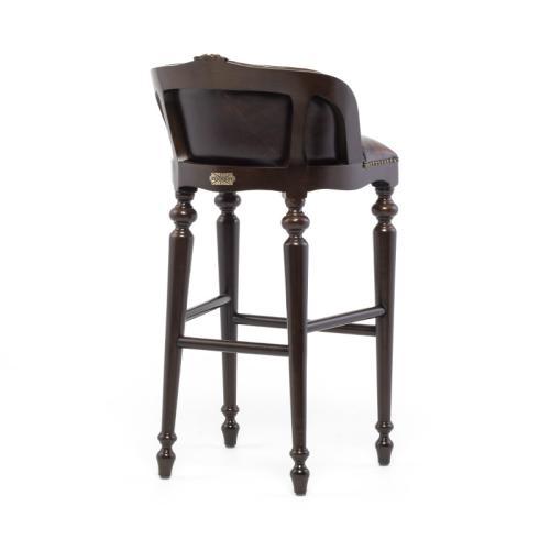 アンティーク カウンターチェア ダマスク柄 ハイチェア バロック