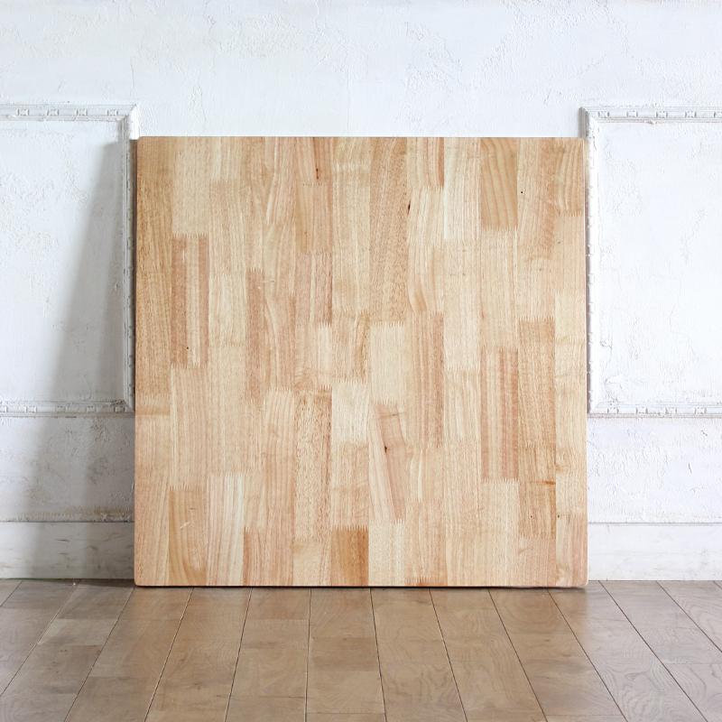 天板 テーブル天板 天板のみ 角型 70cmx70cm 机 寄木細工 木製 カフェ