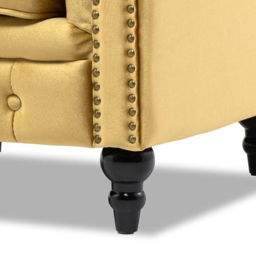 1人掛けソファ シングルソファ 1人用 チェスターフィールド 英国