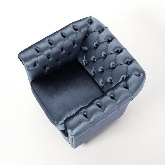 1人掛けソファ シングルソファ 1人用 チェスターフィールド 英国