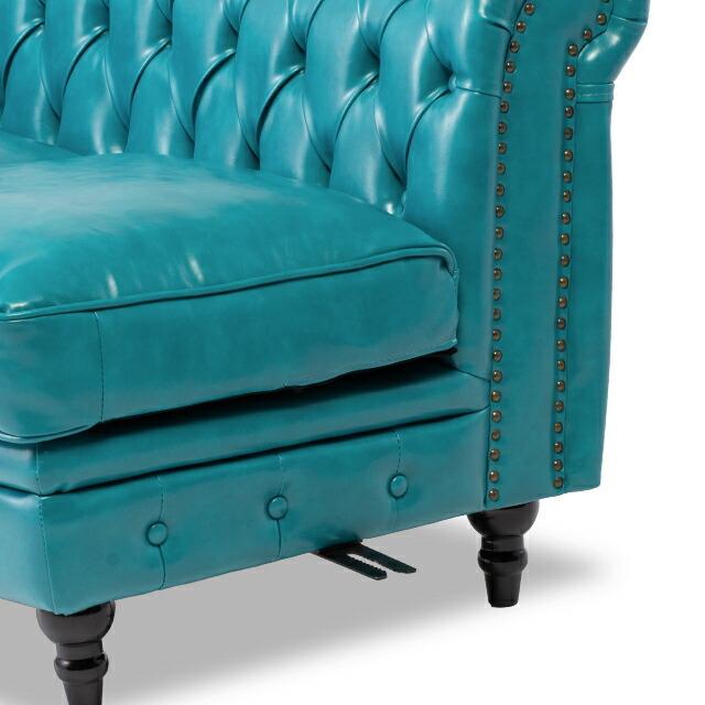 4人掛けソファ ソファセット モジュール式 チェスターフィールド