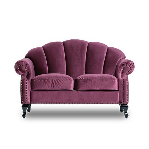 ソファ ソファー 2人掛け 二人がけ ロココ調 ロマンチック 姫系